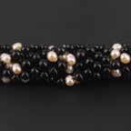 BALTIC AMBER BABY NECKLACES WITH FRESHWATER PEARL LOT OF 10pcs. P3