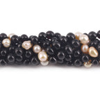 BALTIC AMBER BABY NECKLACES WITH FRESHWATER PEARL LOT OF 10pcs. P3