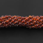 Baltic Amber Baby Teething Necklace Baroque Cognac Glossy Finish - Wholesale Lot of 10pcs - 32cm / 12.6in - XB54C