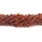 Baltic Amber Baby Teething Necklace Baroque Cognac Glossy Finish - Wholesale Lot of 10pcs - 32cm / 12.6in - XB54C
