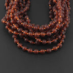 Baltic Amber Baby Teething Necklace Baroque Cognac Matte Finish - Wholesale Lot of 10pcs - 32cm / 12.6in - XB54CM