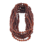Baltic Amber Baby Teething Necklace Baroque Cognac Matte Finish - Wholesale Lot of 10pcs - 32cm / 12.6in - XB54CM