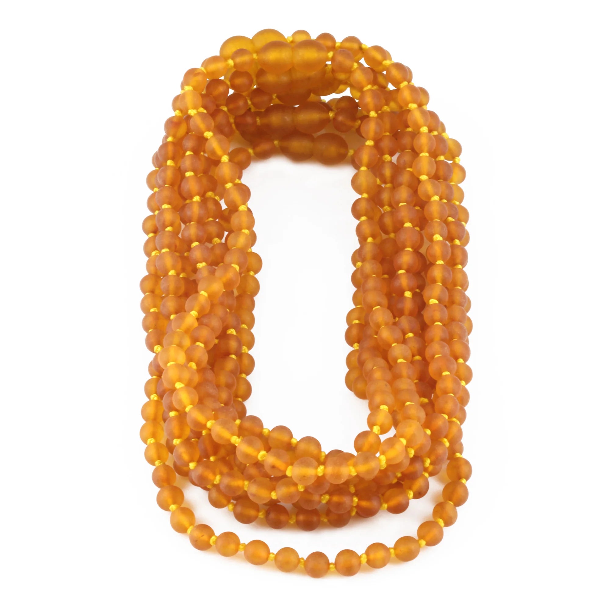 BALTIC AMBER BABY TEETHING NECKLACES LOT OF 10pcs - BAROQUE. XB54LCM