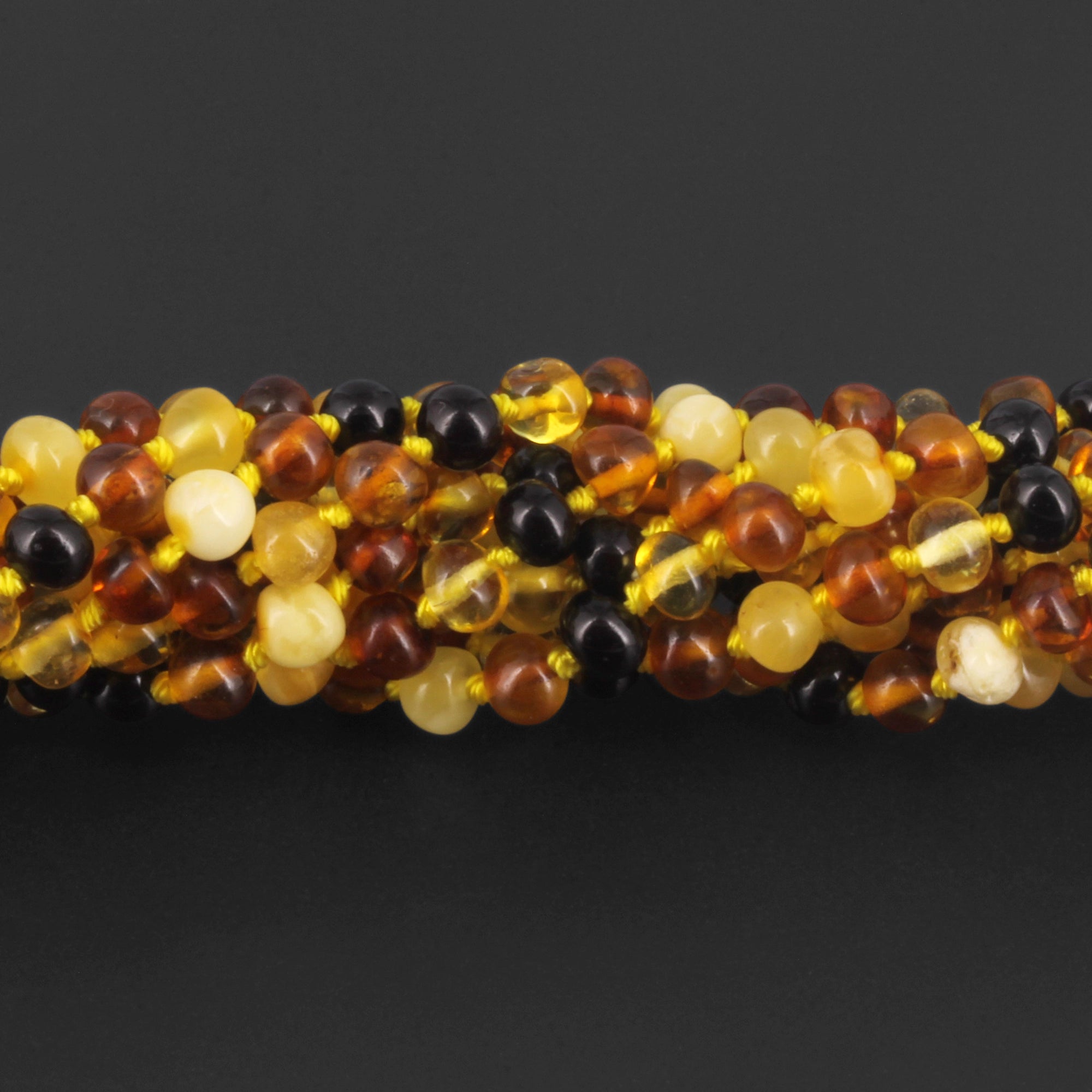 BALTIC AMBER JUNIOR NECKLACES LOT OF 10pcs - BAROQUE. XB54M1