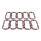 BALTIC AMBER BABY NECKLACES WITH AMETHYST & ROSE QUARTZ LOT OF 10pcs. LE561