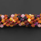 Baltic Amber Amethyst & Rose Quartz Baby Teething Necklace Baroque Multicolor Rough Finish - Wholesale Lot of 10pcs - 32cm / 12.6in - LE560