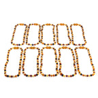 BALTIC AMBER JUNIOR NECKLACES LOT OF 10pcs - BAROQUE. XB54MM
