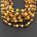 BALTIC AMBER JUNIOR NECKLACES LOT OF 10pcs - BAROQUE. XB54M1M