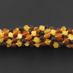 BALTIC AMBER JUNIOR NECKLACES LOT OF 10pcs - BAROQUE. XB54M1M