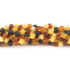 BALTIC AMBER JUNIOR NECKLACES LOT OF 10pcs - BAROQUE. XB54M1M