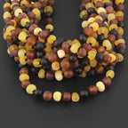 BALTIC AMBER JUNIOR NECKLACES LOT OF 10pcs - BAROQUE. XB54M2M