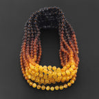 BALTIC AMBER JUNIOR NECKLACES LOT OF 10pcs - BAROQUE. XB54R2M