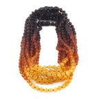 BALTIC AMBER JUNIOR NECKLACES LOT OF 10pcs - BAROQUE. XB54R2M