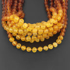 BALTIC AMBER JUNIOR NECKLACES LOT OF 10pcs - BAROQUE. XB54R2M