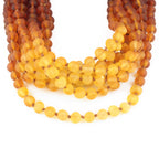 BALTIC AMBER JUNIOR NECKLACES LOT OF 10pcs - BAROQUE. XB54R2M