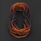 BALTIC AMBER JUNIOR NECKLACES LOT OF 10pcs - BAROQUE. XB55RB1M