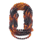 BALTIC AMBER JUNIOR NECKLACES LOT OF 10pcs - BAROQUE. XB55RB3M