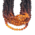 BALTIC AMBER JUNIOR NECKLACES LOT OF 10pcs - BAROQUE. XB55RB1M