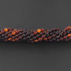 Baltic Amber Baby Teething Necklace Baroque Rainbow Matte Finish - Wholesale Lot of 10pcs - 32cm / 12.6in - XB55RB3M