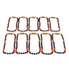 BALTIC AMBER JUNIOR NECKLACES LOT OF 10pcs - BAROQUE. XB55RB3M