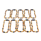 BALTIC AMBER BABY TEETHING NECKLACES LOT OF 10pcs - OLIVE. XO54M2