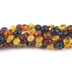 BALTIC AMBER BABY TEETHING NECKLACES LOT OF 10pcs - OLIVE. XO54M2