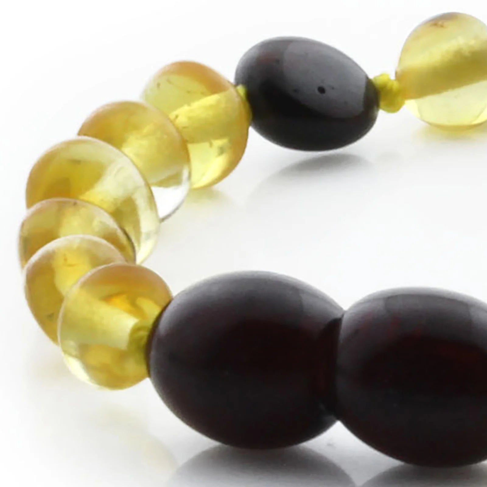 BALTIC AMBER BABY TEETHING BRACELETS LOT OF 10pcs - BAROQUE. BE172