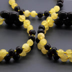 BALTIC AMBER BABY TEETHING BRACELETS LOT OF 10pcs - BAROQUE. BE169