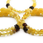 BALTIC AMBER BABY TEETHING BRACELETS LOT OF 10pcs - BAROQUE. CE131