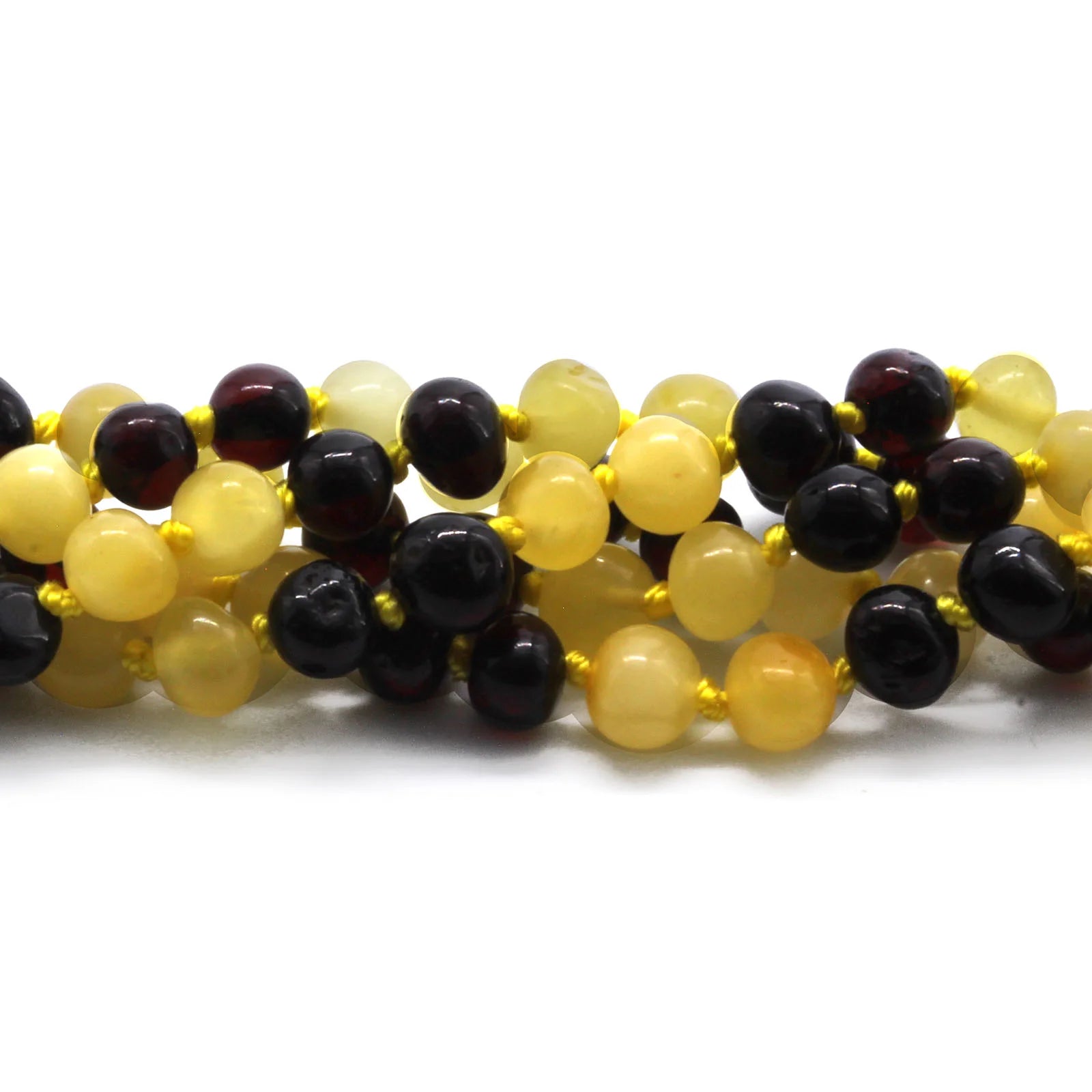 BALTIC AMBER BABY TEETHING NECKLACES LOT OF 10pcs - BAROQUE. BE169