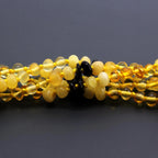 BALTIC AMBER BABY TEETHING BRACELETS LOT OF 10pcs - BAROQUE. CE131