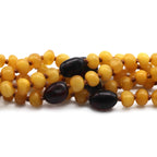 BALTIC AMBER BABY TEETHING NECKLACES LOT OF 10pcs - BAROQUE. LE369