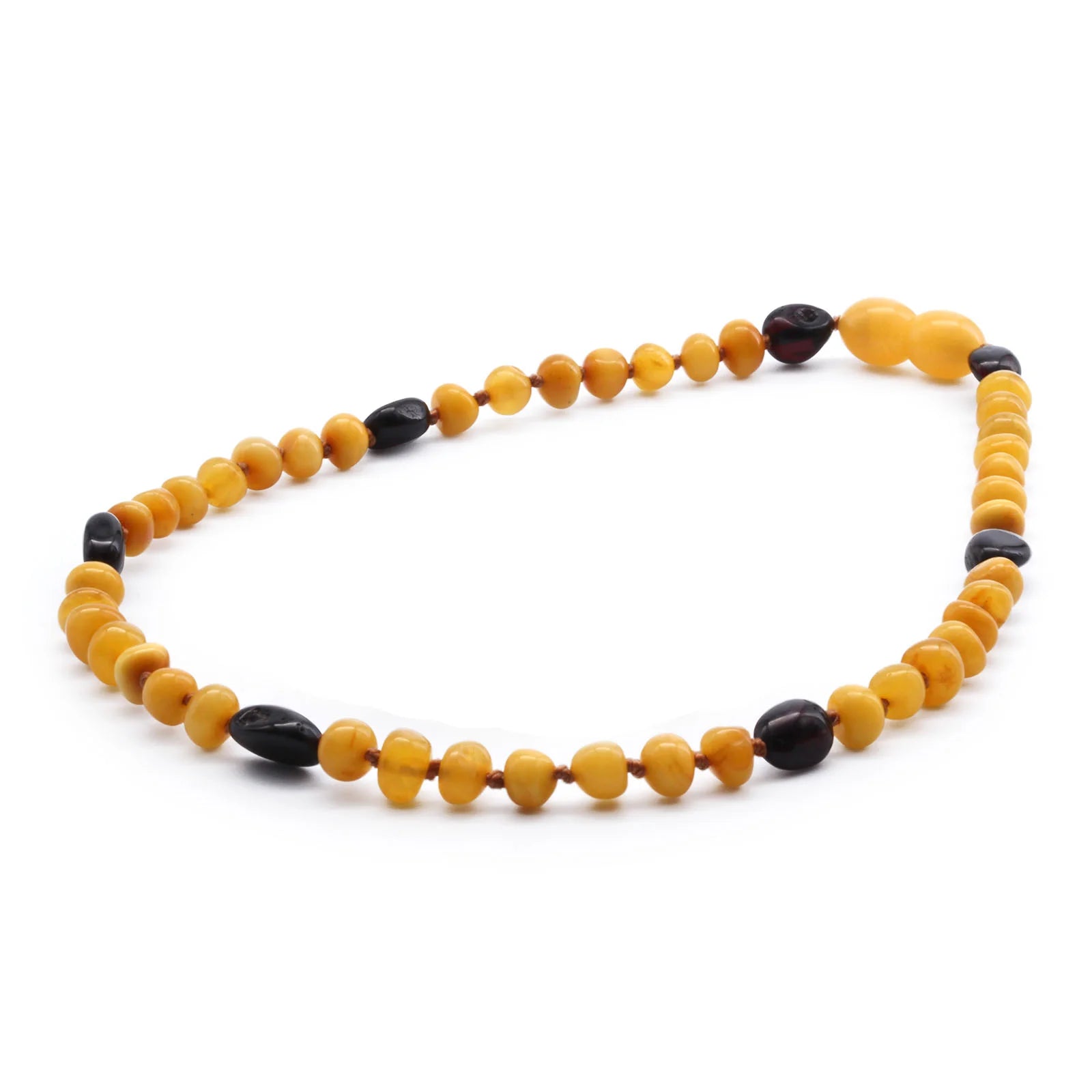 BALTIC AMBER BABY TEETHING NECKLACES LOT OF 10pcs - BAROQUE. LE369