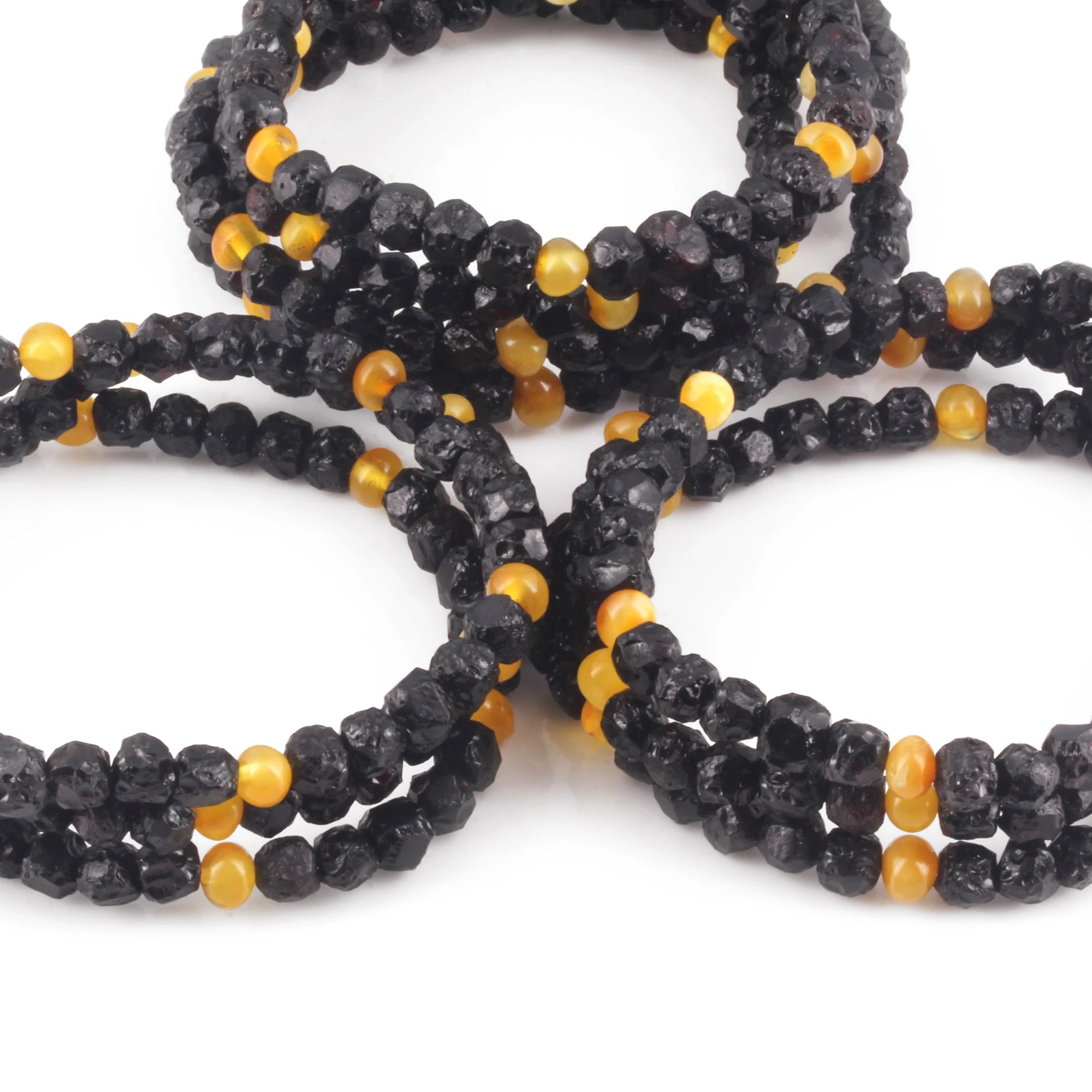 BALTIC AMBER ADULT BRACELETS LOT OF 10pcs - BAROQUE. BLE260