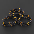 BALTIC AMBER ADULT BRACELETS LOT OF 10pcs - BAROQUE. BLE260