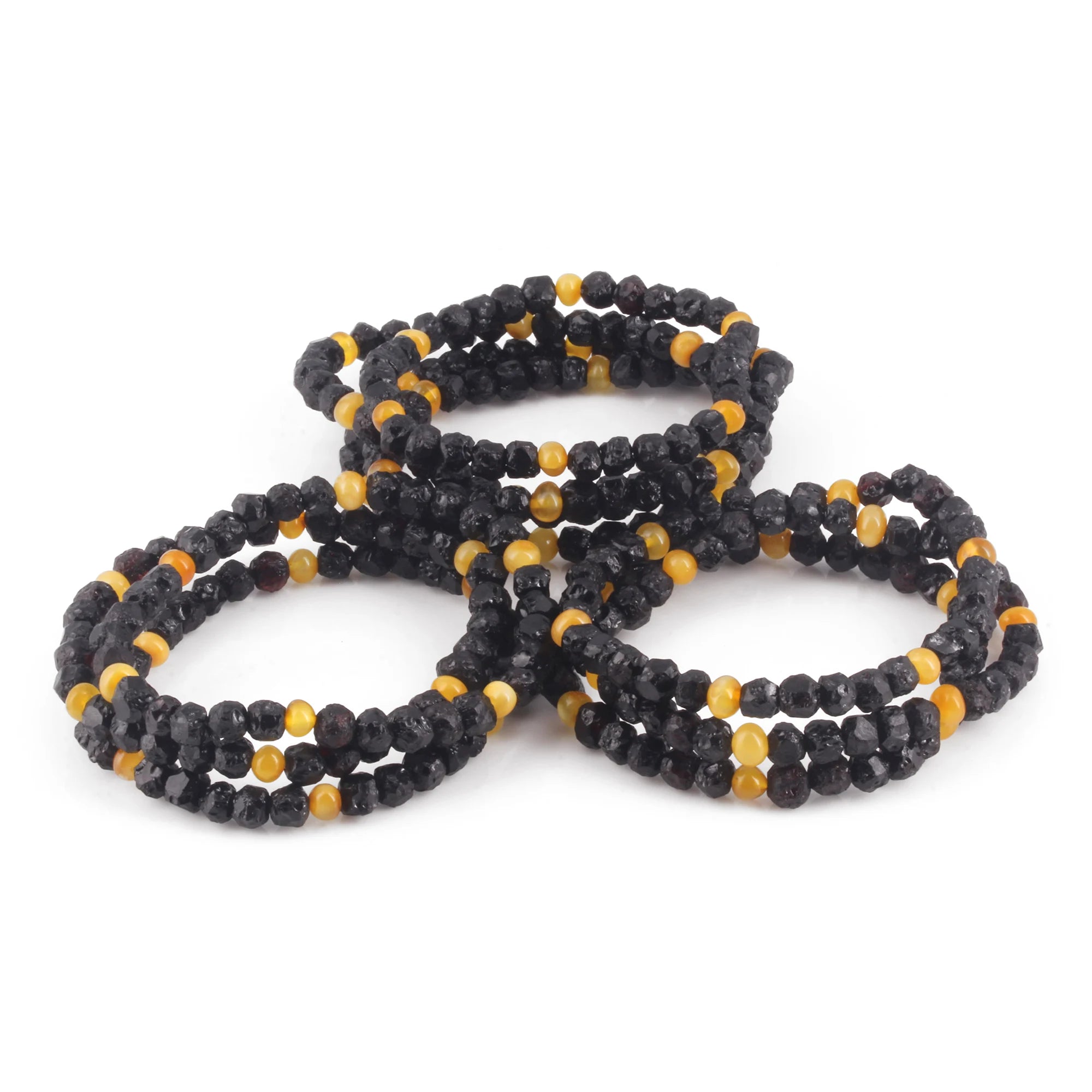 BALTIC AMBER ADULT BRACELETS LOT OF 10pcs - BAROQUE. BLE260