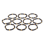 BALTIC AMBER ADULT BRACELETS LOT OF 10pcs - BAROQUE. BLE260