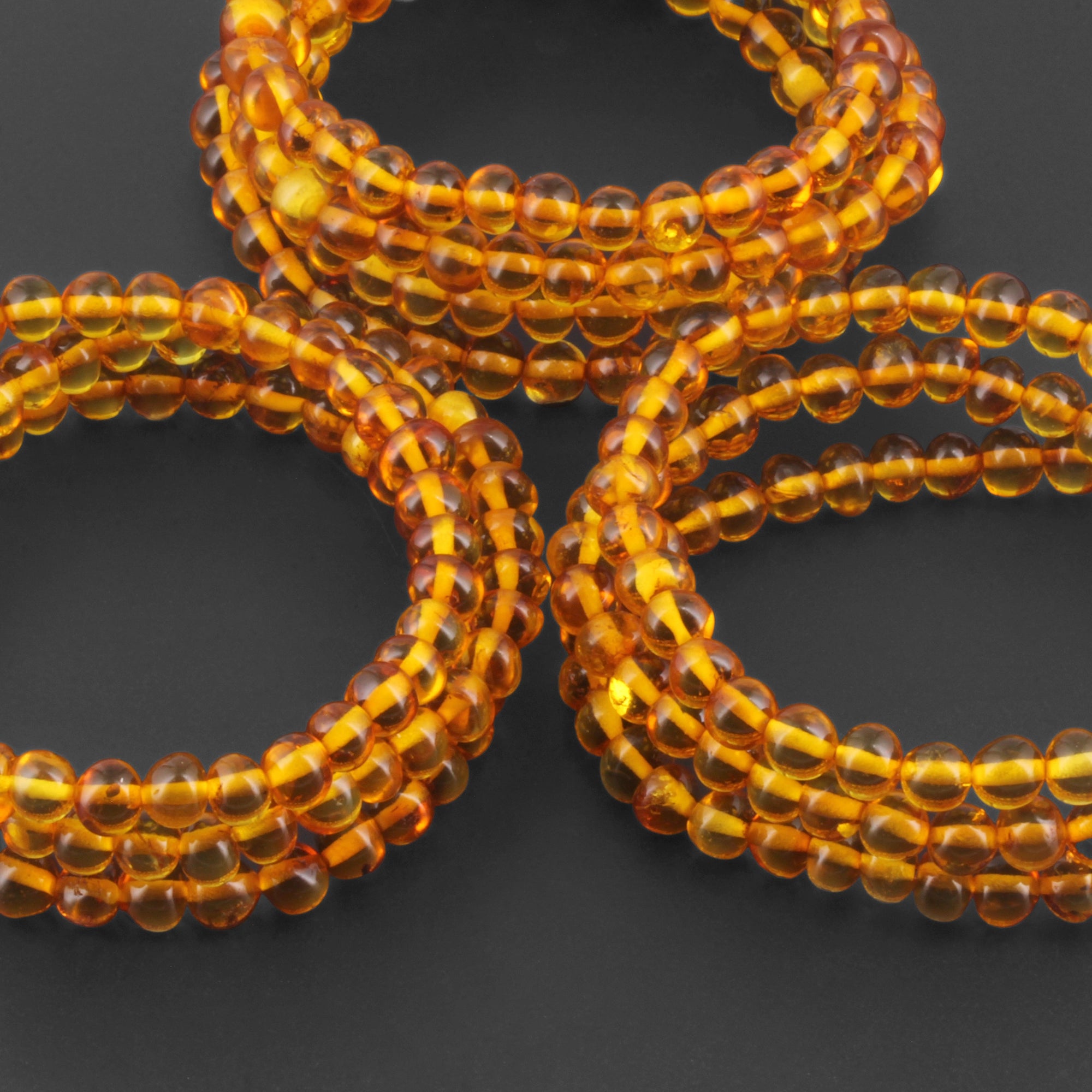 BALTIC AMBER ADULT BRACELETS LOT OF 10pcs - BAROQUE. XB65LC
