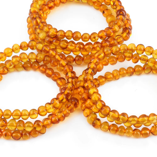 BALTIC AMBER ADULT BRACELETS LOT OF 10pcs - BAROQUE. XB65LC