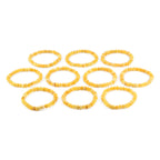 BALTIC AMBER ADULT BRACELETS LOT OF 10pcs - BAROQUE. XB65MY