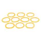 BALTIC AMBER ADULT BRACELETS LOT OF 10pcs - BAROQUE. XB65YM