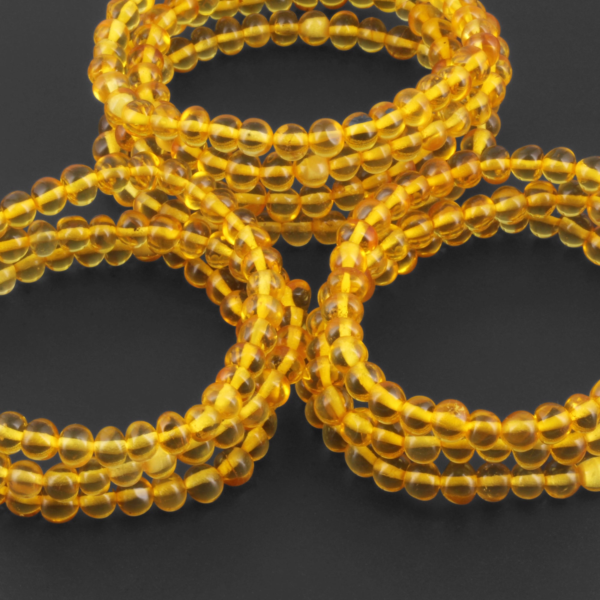 BALTIC AMBER ADULT BRACELETS LOT OF 10pcs - BAROQUE. XB65Y