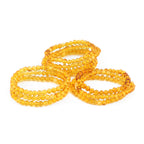 BALTIC AMBER ADULT BRACELETS LOT OF 10pcs - BAROQUE. XB65Y