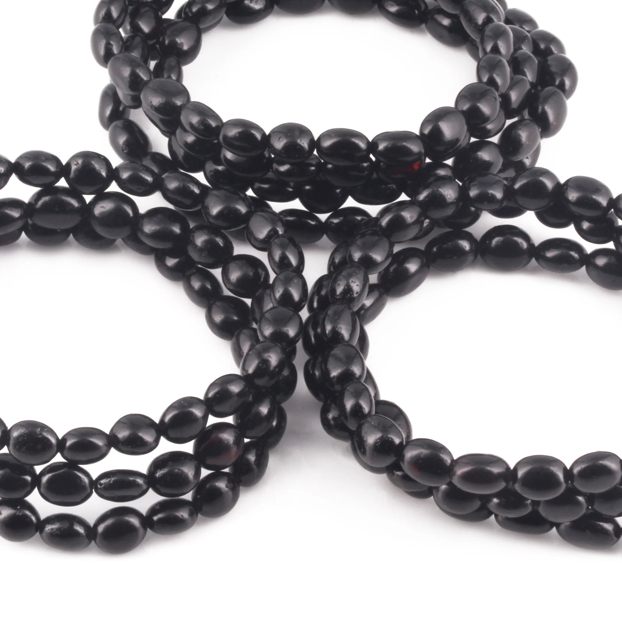 BALTIC AMBER ADULT BRACELETS LOT OF 10pcs - OLIVE. XO54B