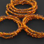 BALTIC AMBER ADULT BRACELETS LOT OF 10pcs - SIDE DRILL. XS64LC
