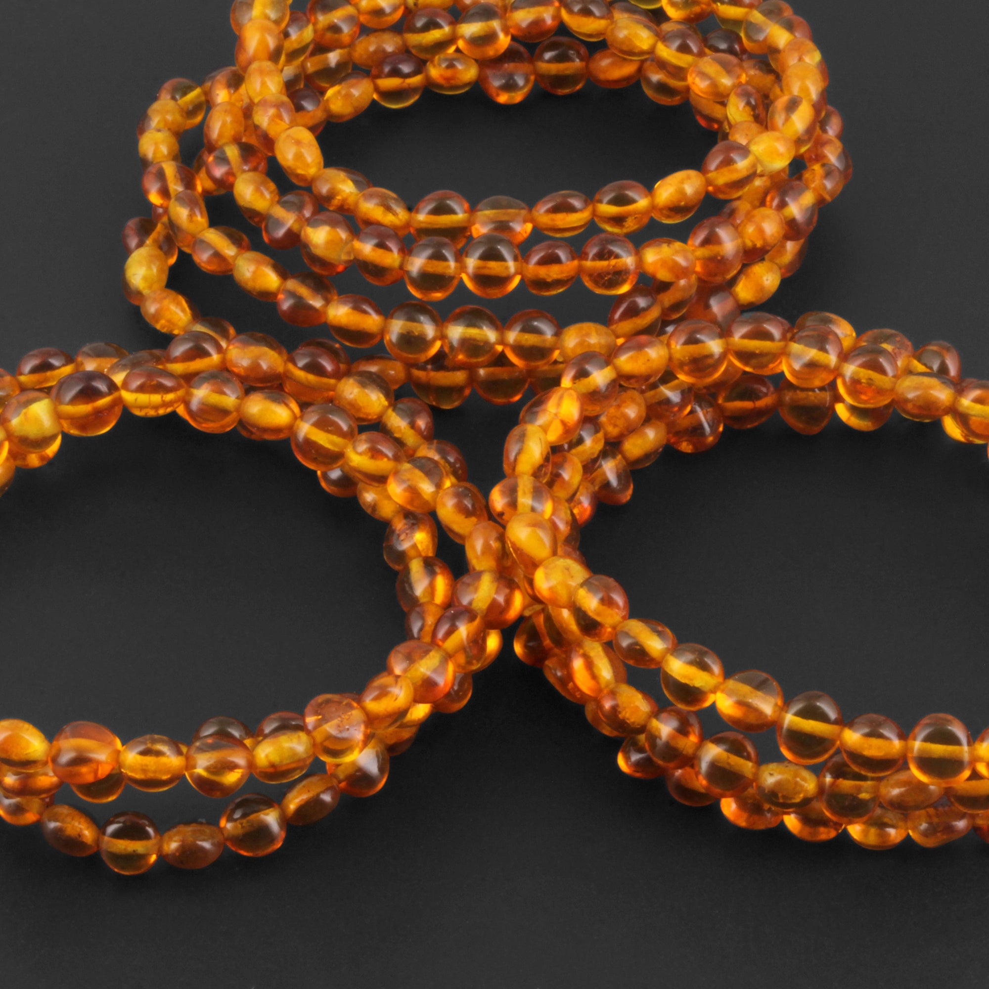 BALTIC AMBER ADULT BRACELETS LOT OF 10pcs - SIDE DRILL. XS64LC