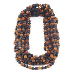 BALTIC AMBER ADULT NECKLACES LOT OF 10pcs - BAROQUE. BLE252