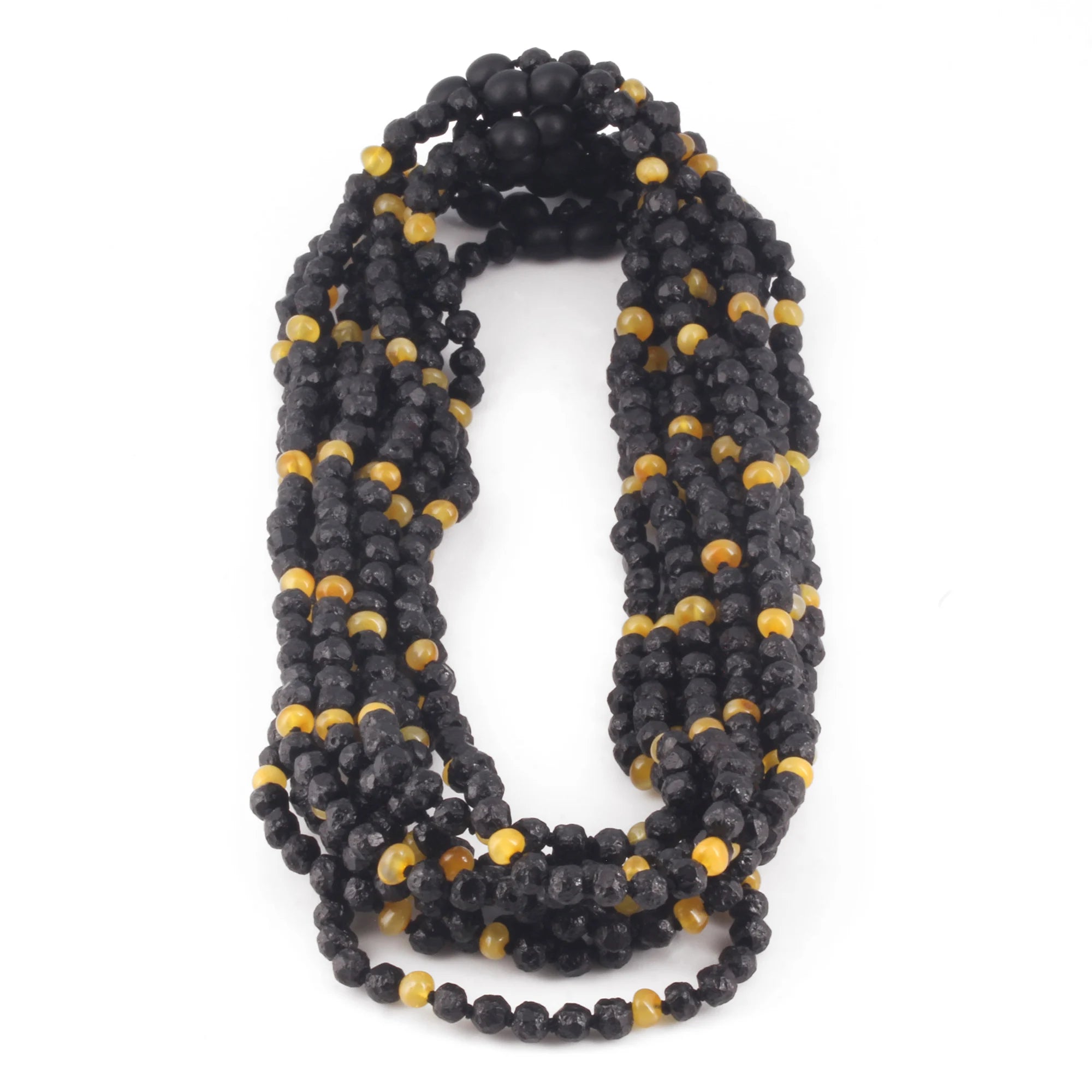 BALTIC AMBER ADULT NECKLACES LOT OF 10pcs - BAROQUE. BLE260