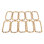 BALTIC AMBER ADULT NECKLACES LOT OF 10pcs - BAROQUE. XB54MM