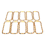 BALTIC AMBER ADULT NECKLACES LOT OF 10pcs - BAROQUE. XB54M1M